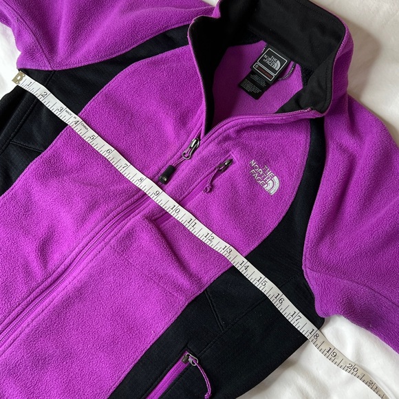 The North Face Fleece Jacket Purple Black Summit Series Size Small FL1 - Picture 5 of 9